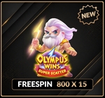 Olympus Wins Super Scatter Free Spin 800 X 15